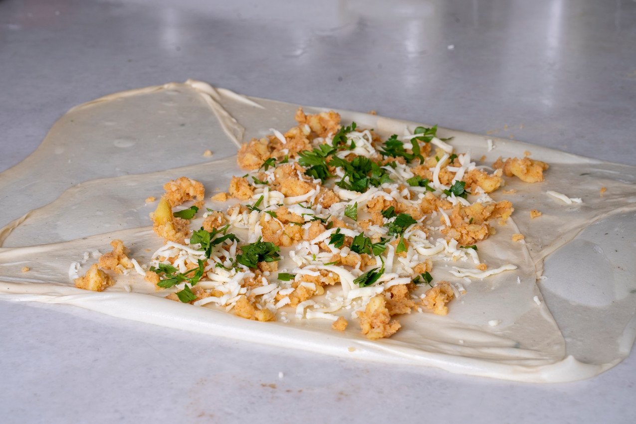 Patatesli Kaşarlı Otlu Fıtır