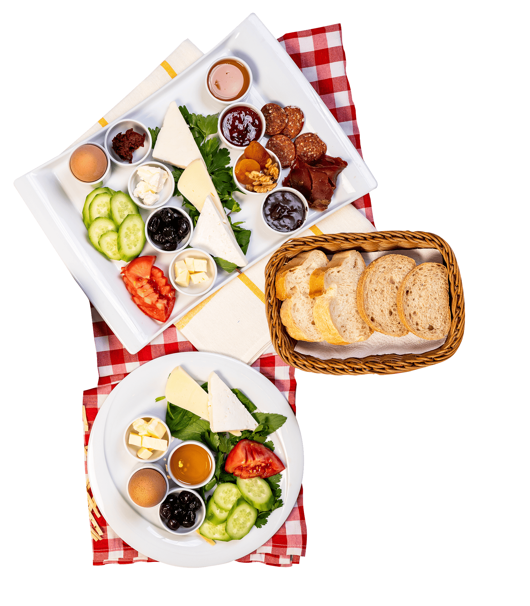 Hafif Kahvaltı Tabağı
